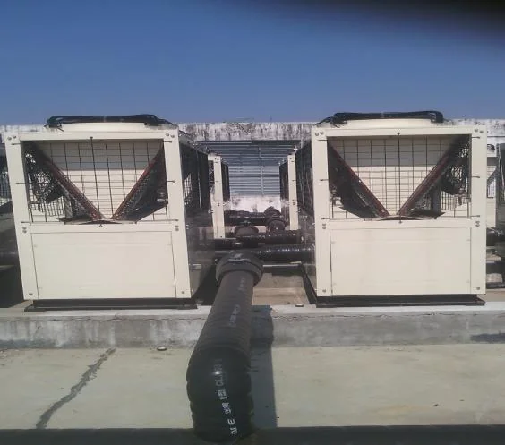 Air-cooled chillers installed and commissioned by NSP