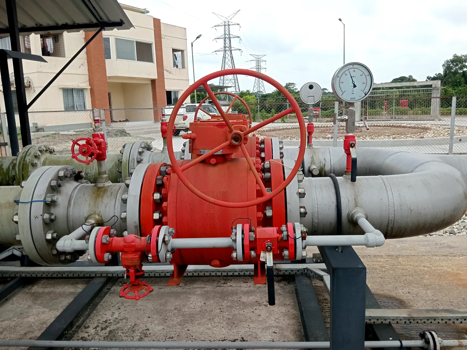 Gas regulator metering station for SGCL at Bhola